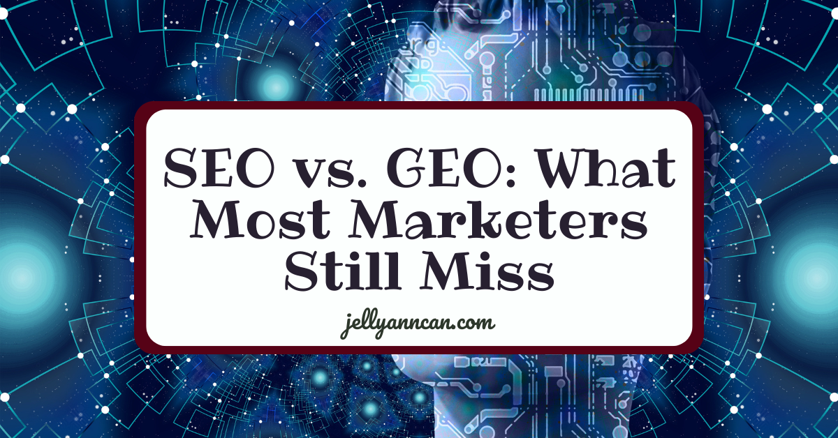 SEO vs. GEO: What Most Marketers Still Miss